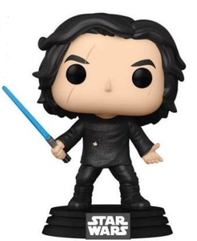 FUNKO ACTION FIGURES FUNKO POP STAR WARS EP 9: BEN SOLO W/BLUE SADER